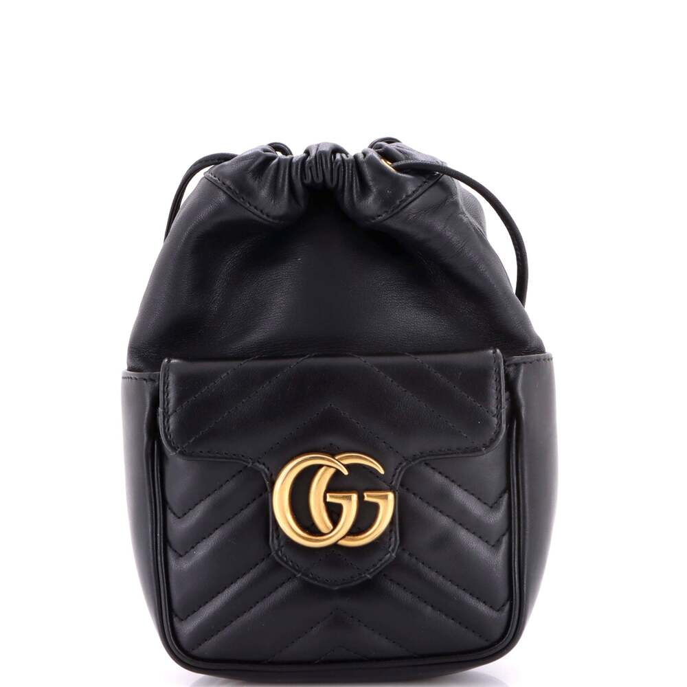 Gucci Gg Marmont Front Pocket Bucket #247524G92B